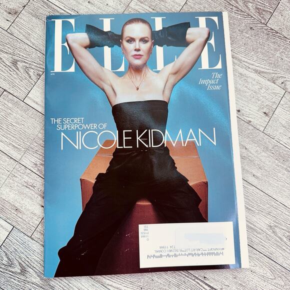 ELLE Magazine April 2024 - Nicole Kidman Cover - UNREAD - Picture 13 of 15